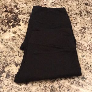 2 pairs of black Capri workout pants from Athleta